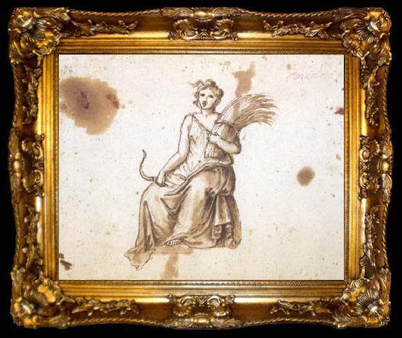 framed  Claude Lorrain Concordia (mk17), ta009-2